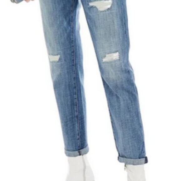 Current Elliott Distressed high waisted Jeans size 27 - Picture 9 of 10